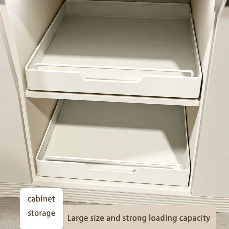 Drawer Organizer Tray - 슬라이드 레일이있는 새로운 주방 스토리지 랙