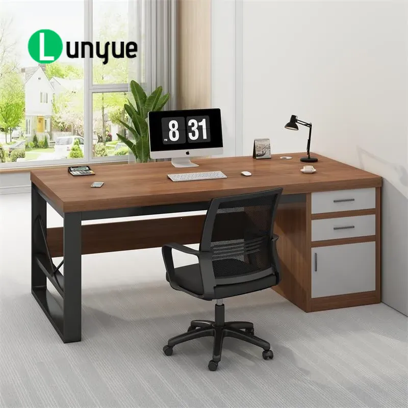 의자와 서랍이 있는 사무용 책상, 가정 직원 및 관리자 - Office Furniture Solutions 리뷰 및 가격