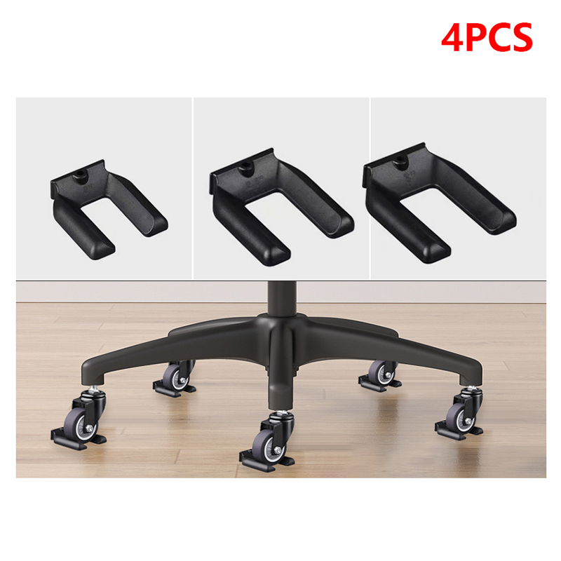4개입 진동 방지 패드 의자 롤러 발 미끄럼 방지 매트 - Office Furniture Equipment 리뷰 및 가격