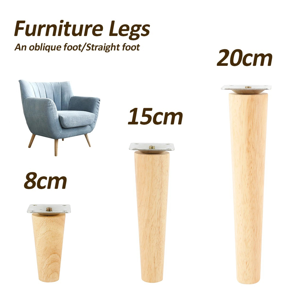 4 세트 높이 목재 가구 다리 8/15/20cm 직선  - Office Furniture Solutions 리뷰 및 가격