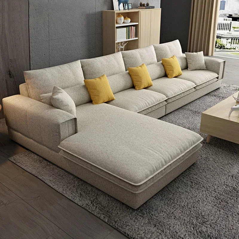 Y1 저렴한 북유럽 모던 소파 디자인 L자형 패브릭 벨 - Office Furniture Solutions 리뷰 및 가격