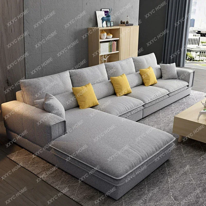 Y1 저렴한 북유럽 모던 소파 디자인 L자형 패브릭 벨 - Office Furniture Solutions 리뷰 및 가격