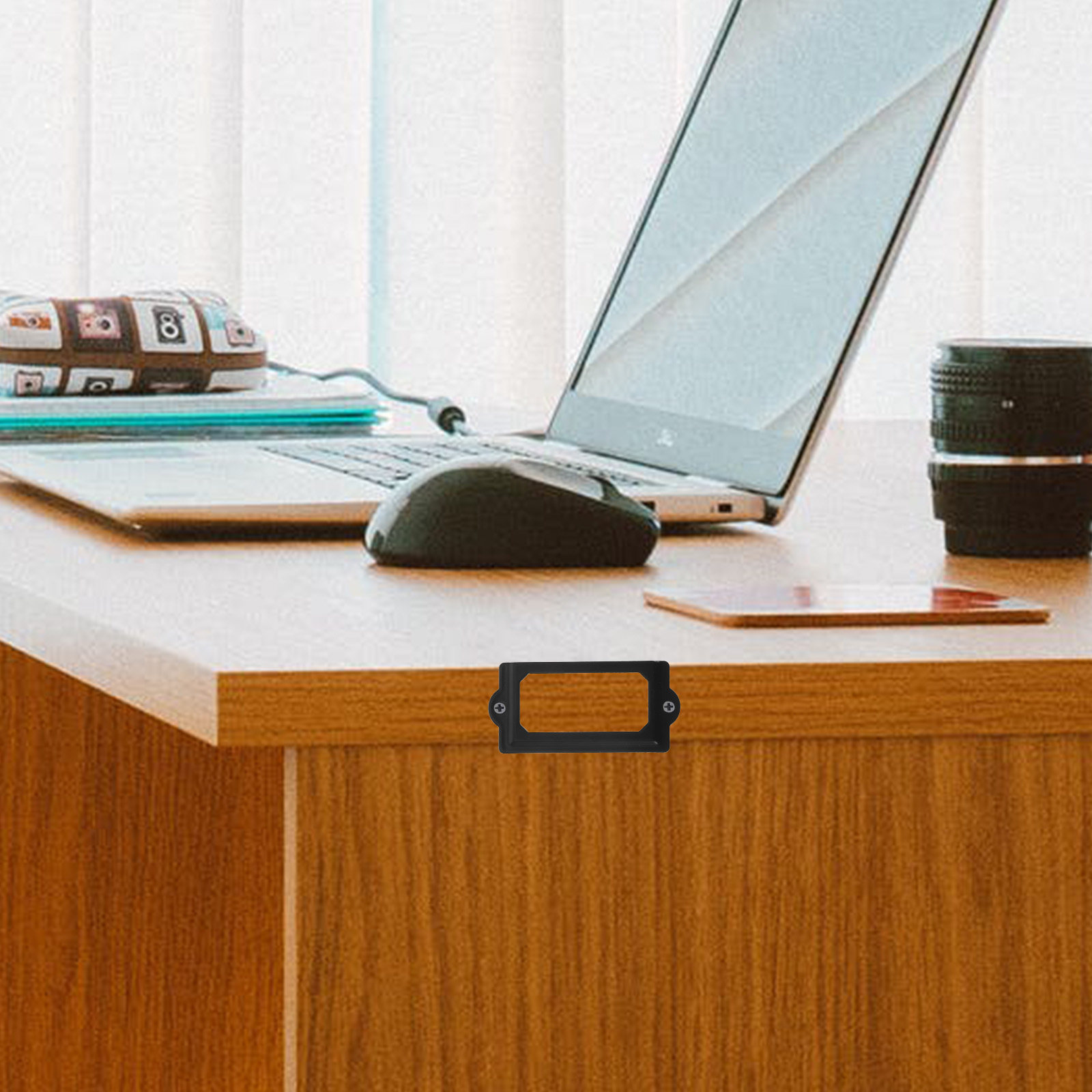 1 세트 빈티지 스타일 금속 라벨 프레임 사무실 캐비닛 - Office Furniture Names 리뷰 및 가격