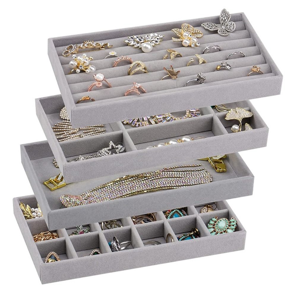 정리함 박스 스태커블 벨벳 보석 보관함 벨벳 디스플레이 - Drawer Organizer Tray 리뷰 및 가격