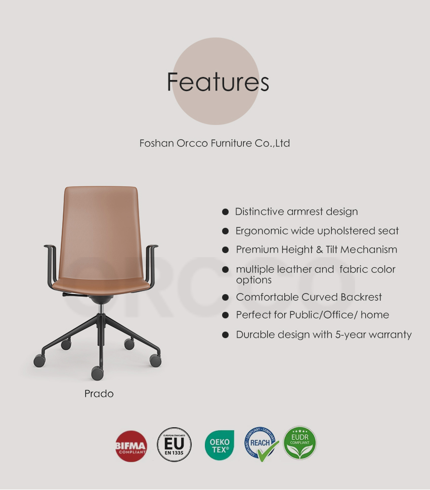 사무실 좌석 솔루션: 고급형 하이백 가죽 회의용 회전의 - Office Furniture Solutions 리뷰 및 가격
